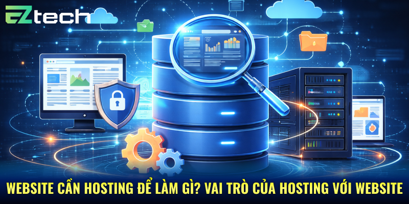 Website Cần Hosting Để Làm Gì? Vai Trò Của Hosting Với Website