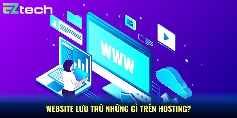 Website Lưu Trữ Những Gì Trên Hosting?