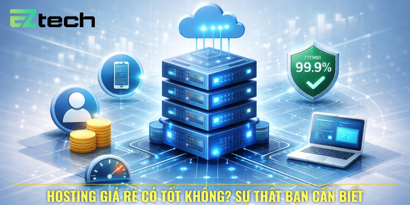 Hosting Giá Rẻ Có Tốt Không? Sự Thật Bạn Cần Biết
