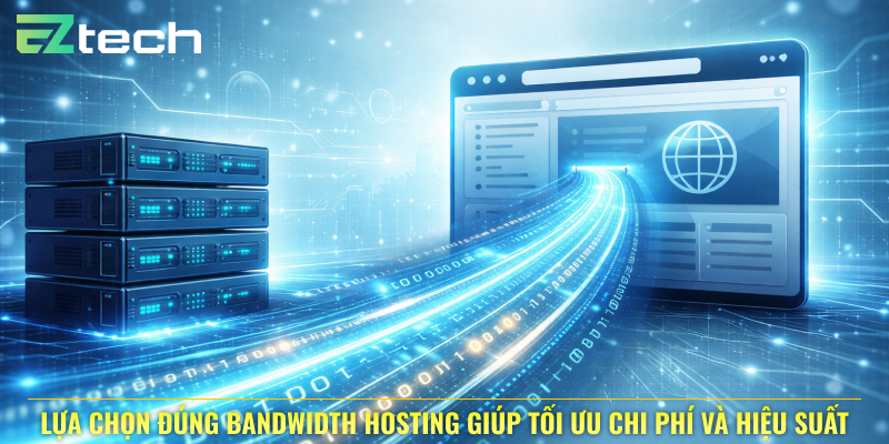 Lựa chọn đúng bandwidth hosting giúp tối ưu chi phí và hiệu suất
