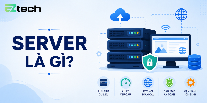 khái niệm tổng quan Server là gì?