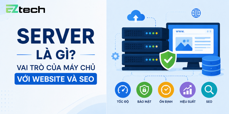 Server là gì? Vai trò của máy chủ với website và SEO